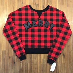 Christmas Crop top Sweatshirt